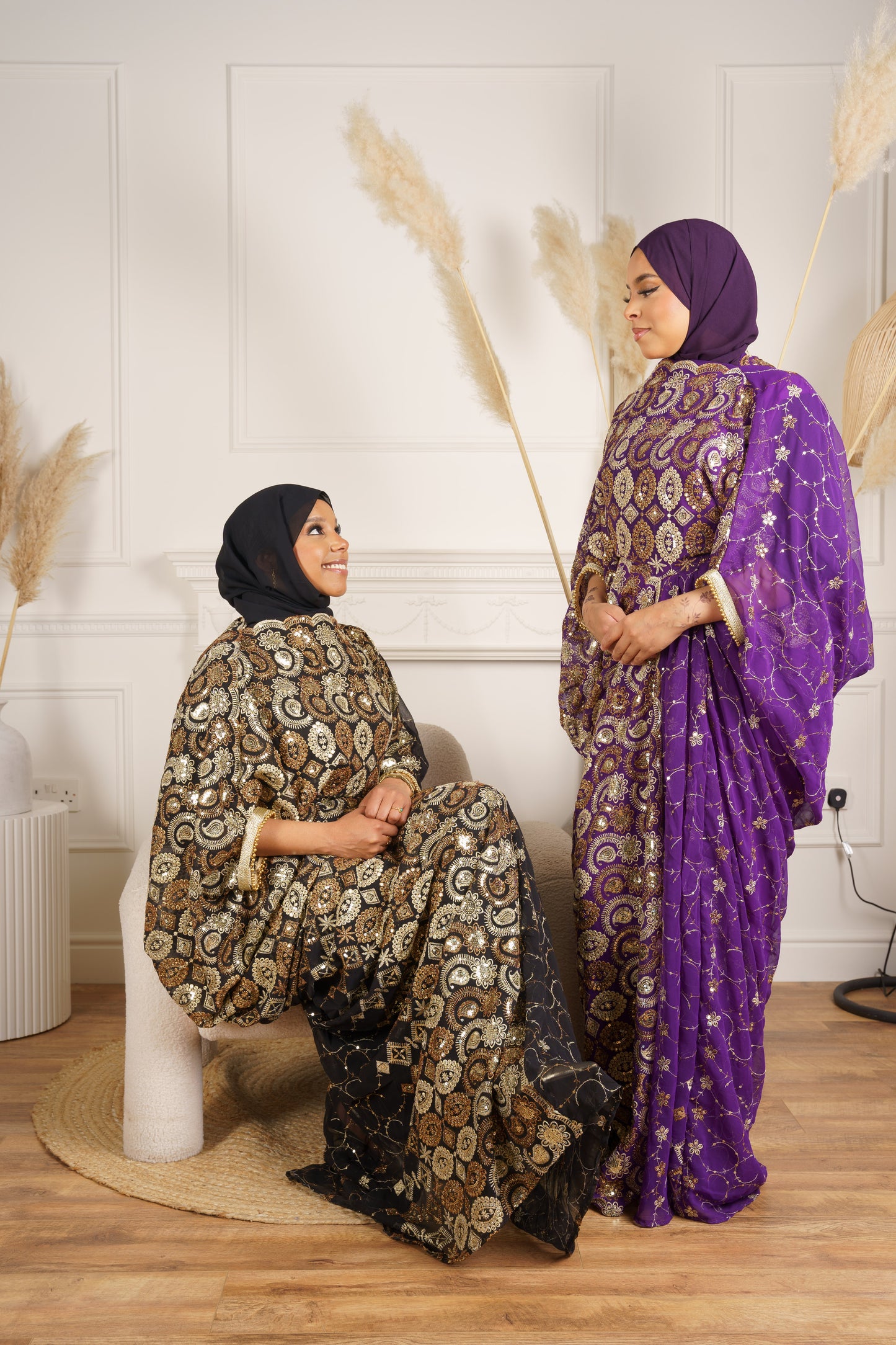 Dirac Saree (Purple)