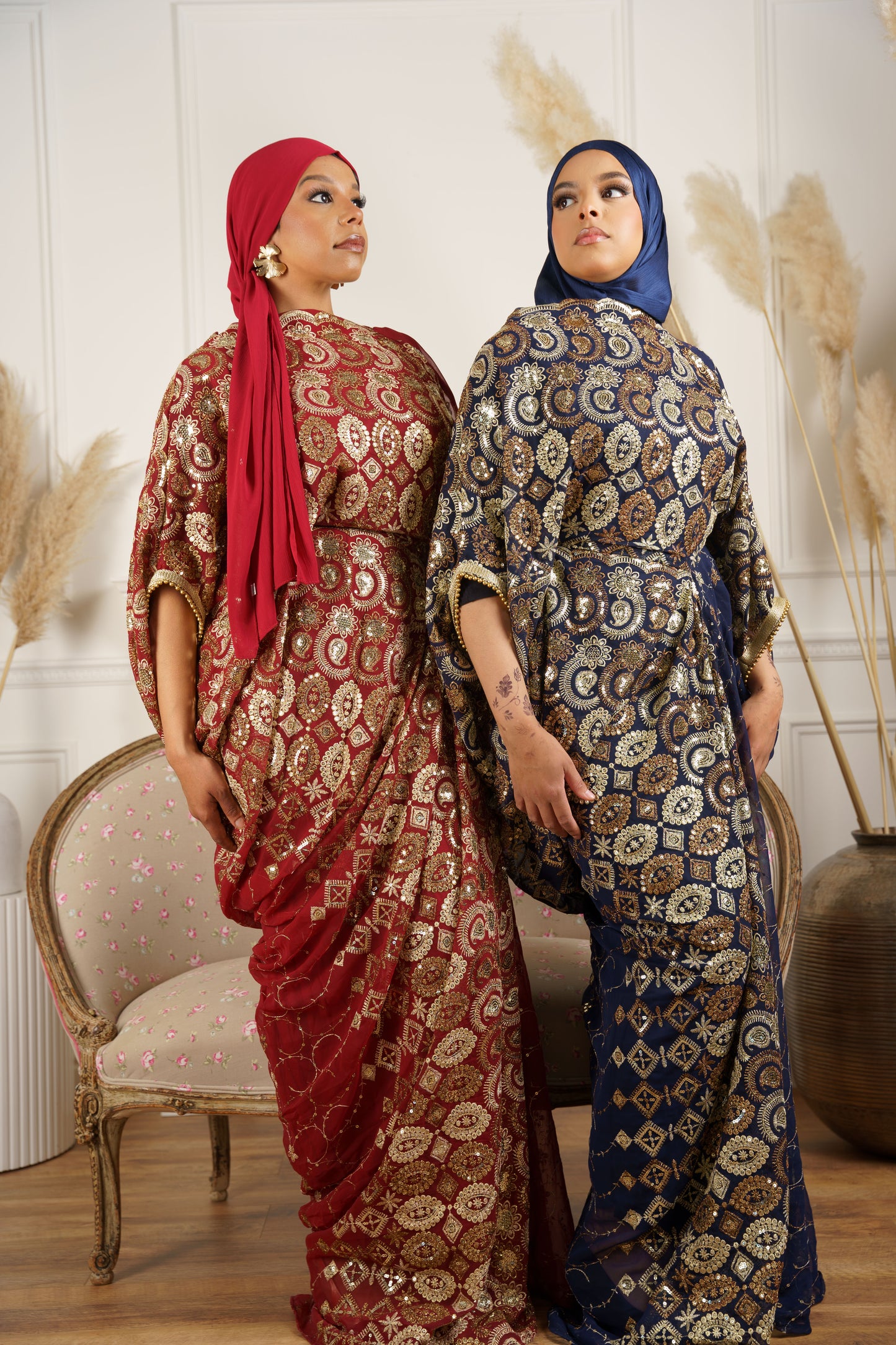 Dirac Saree (Deep Blue)