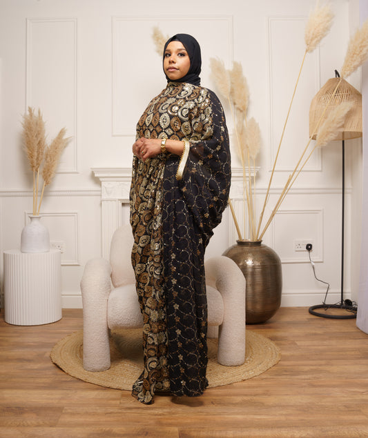 Dirac Saree (Black)