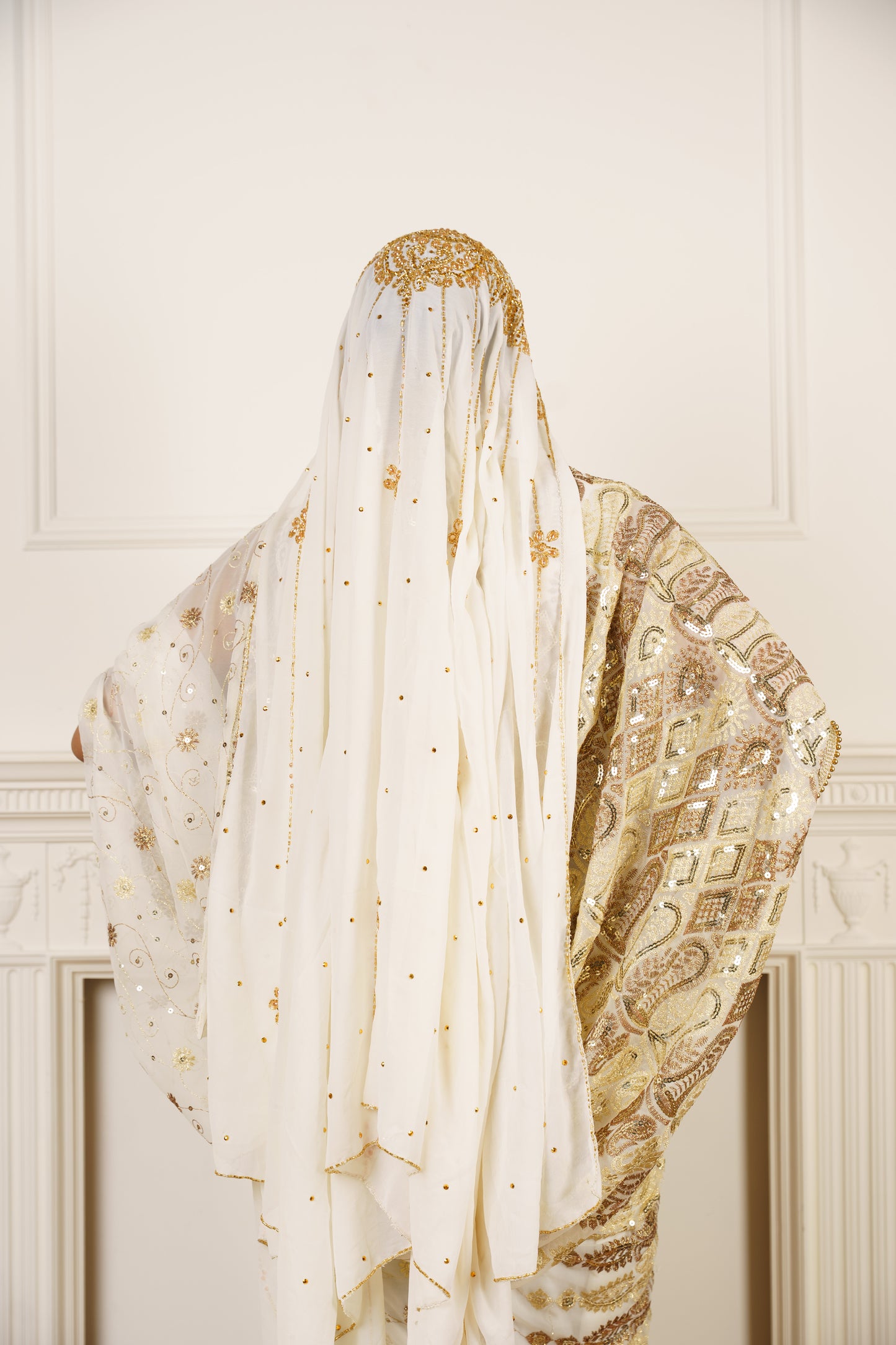 Embellished Chiffon Hijab